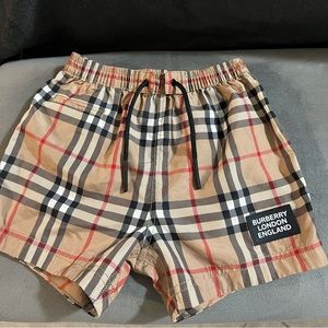 Burberry swim shorts, Toddler boy 12m